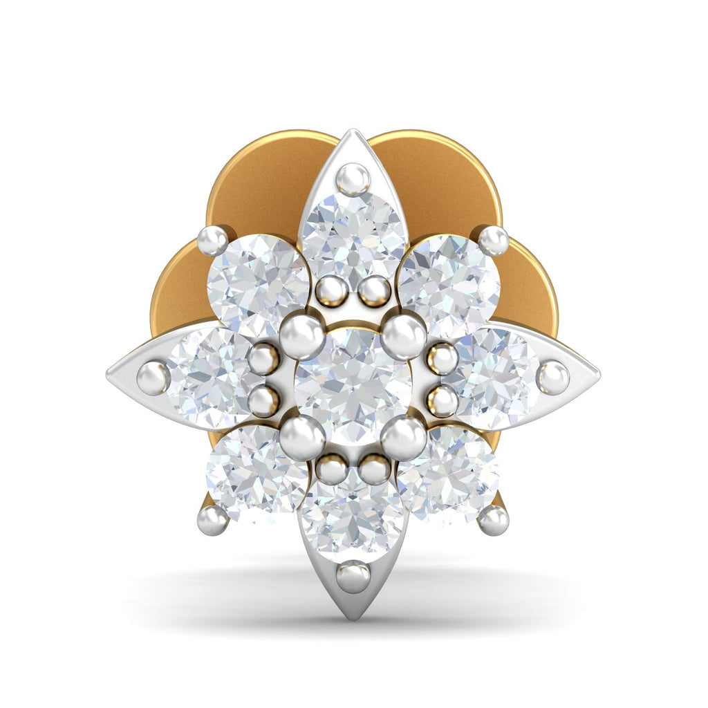 Agni Gold Screw Nose Stud
