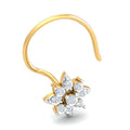 Agni Gold Nose Pin