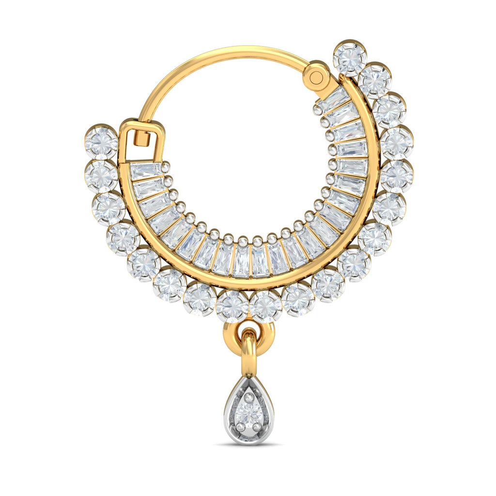 Traditional Diamond Nath