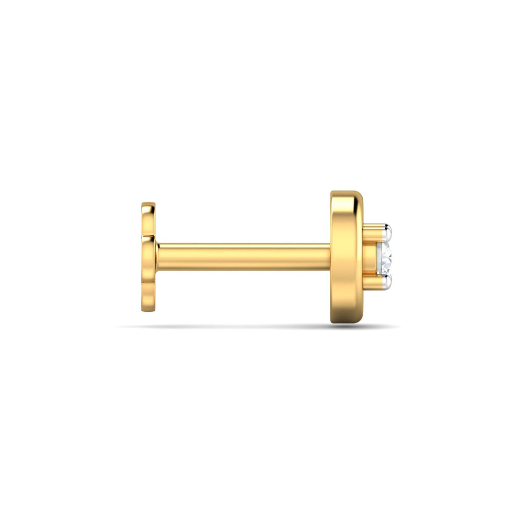 Round 0.02 Carat Nose Stud