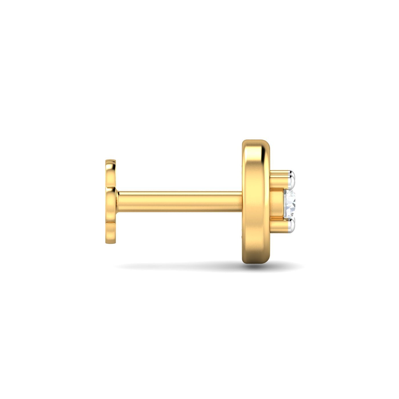 Round 0.04 Carat Nose Stud