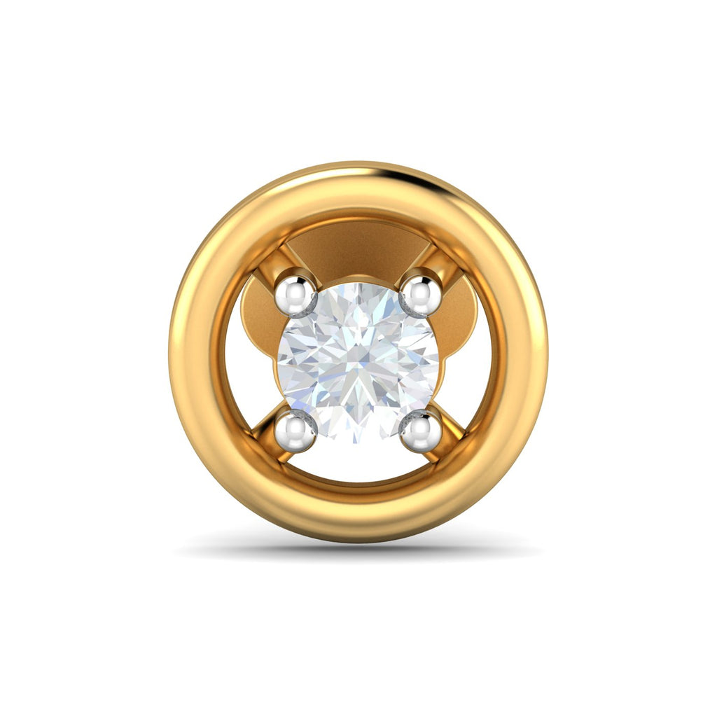 Round 0.06 Carat Nose Stud