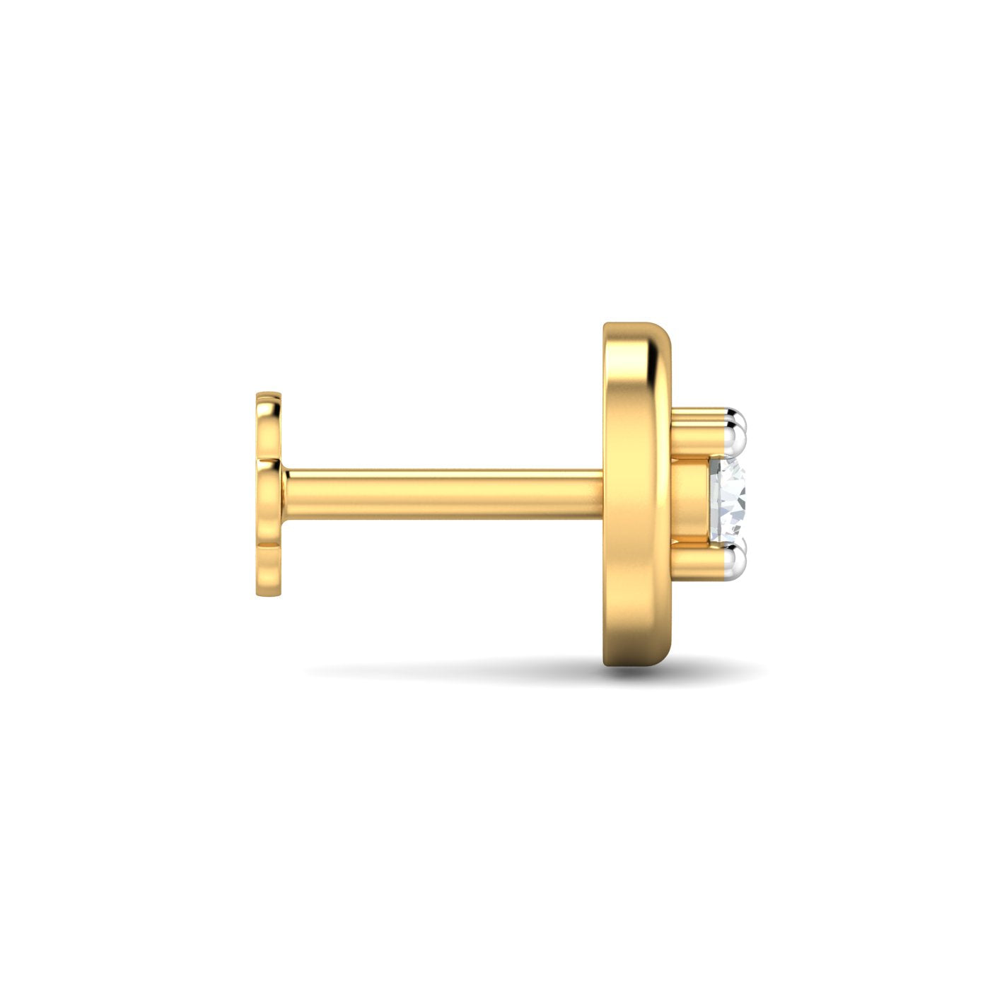 Round 0.06 Carat Nose Stud