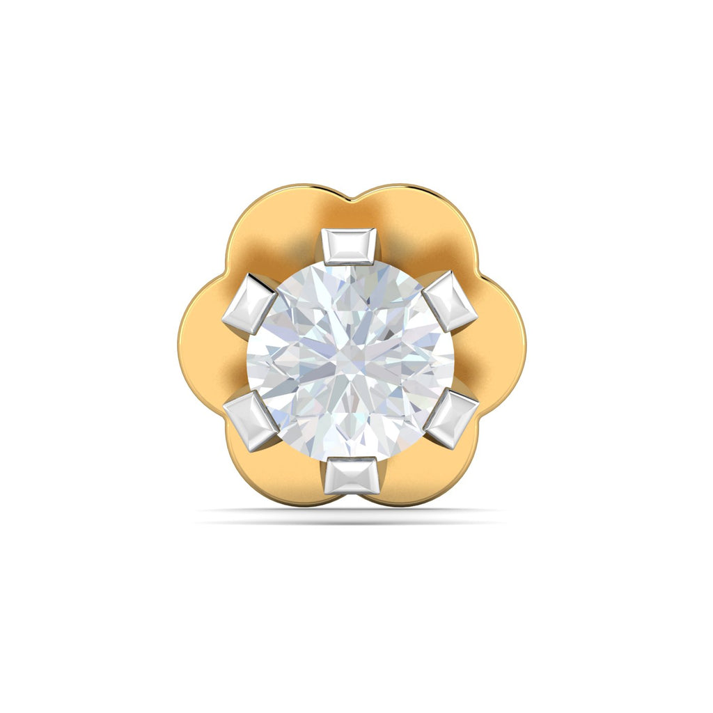 Classic 6-Prong 4-Cent Nose Stud