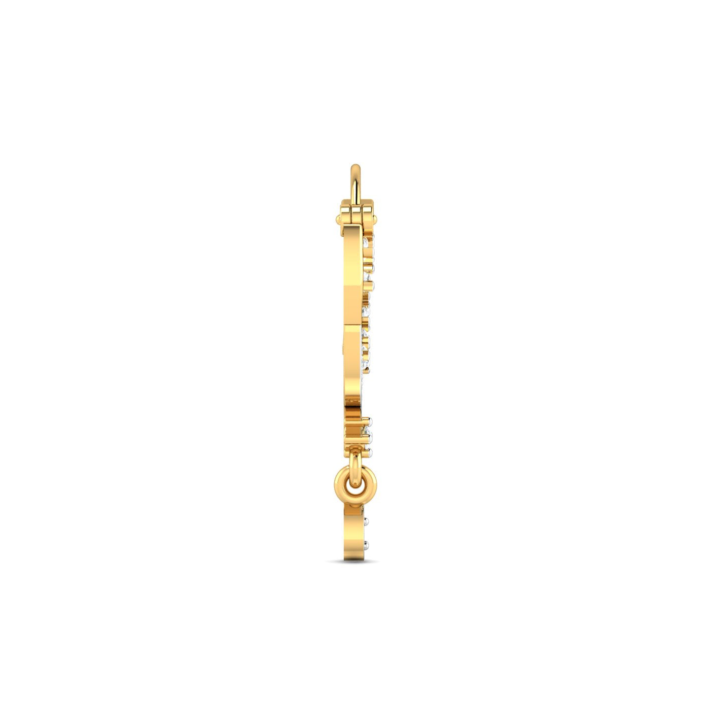 Lubsa Traditional Diamond Nath