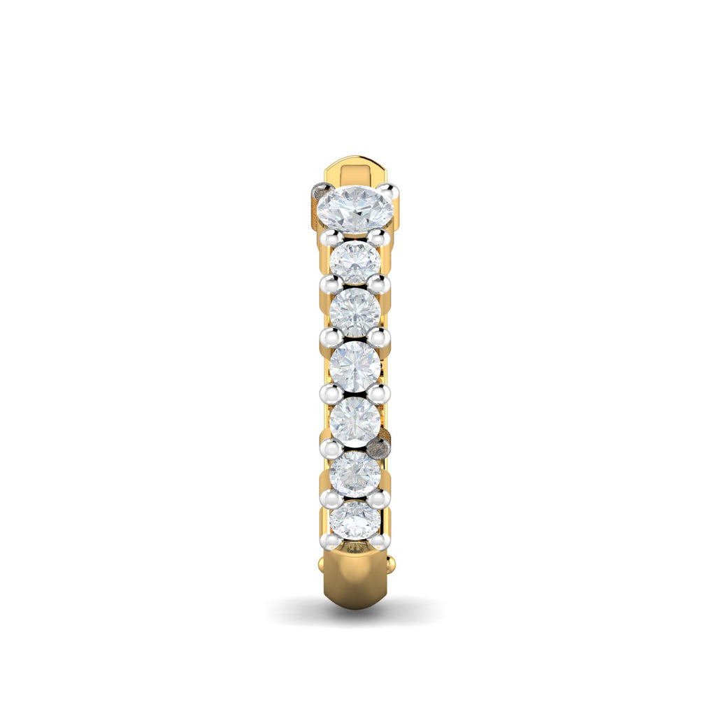 Elegant 0.08 cts Nose Ring