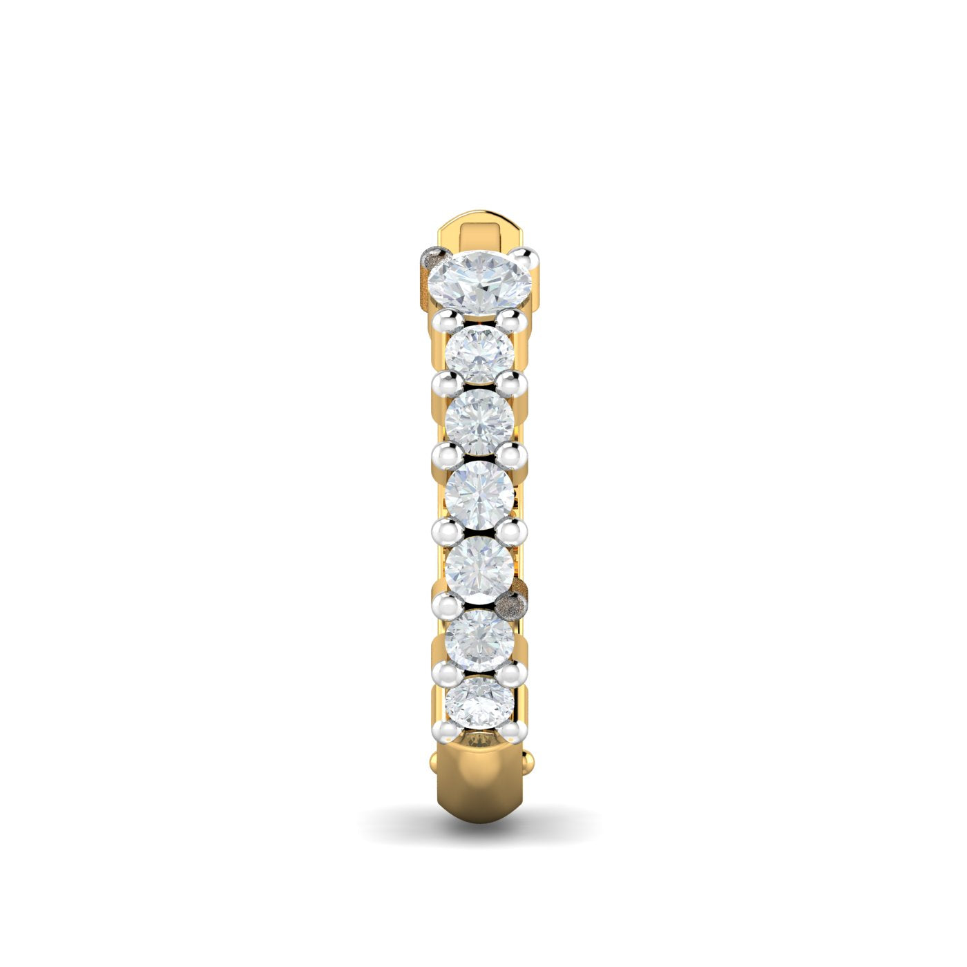 Elegant 0.08 cts Nose Ring