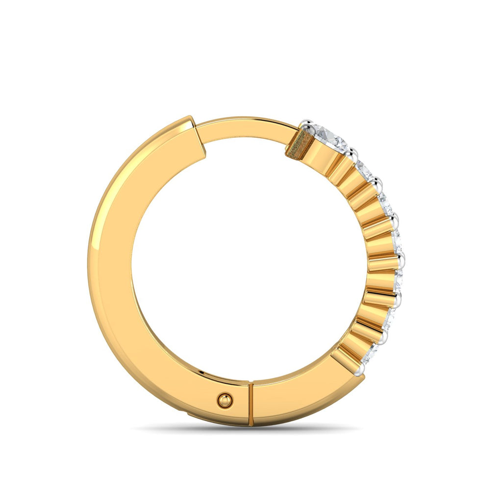 Elegant 0.08 cts Nose Ring