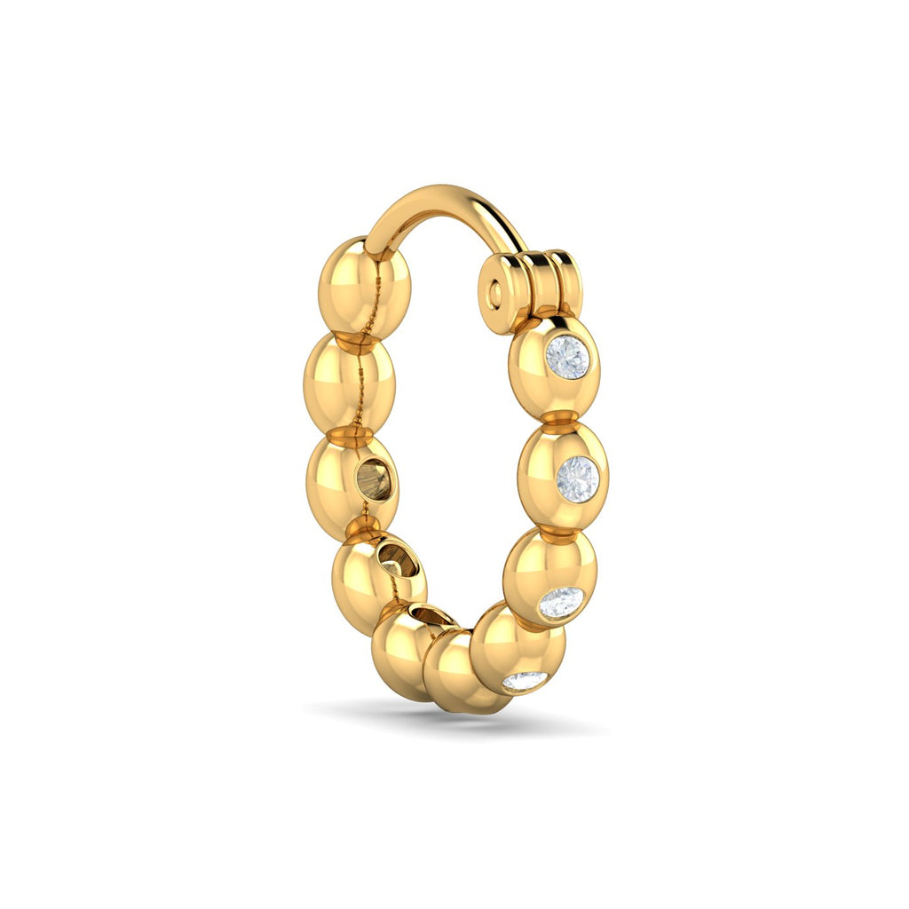 Delu Beaded Nose Ring