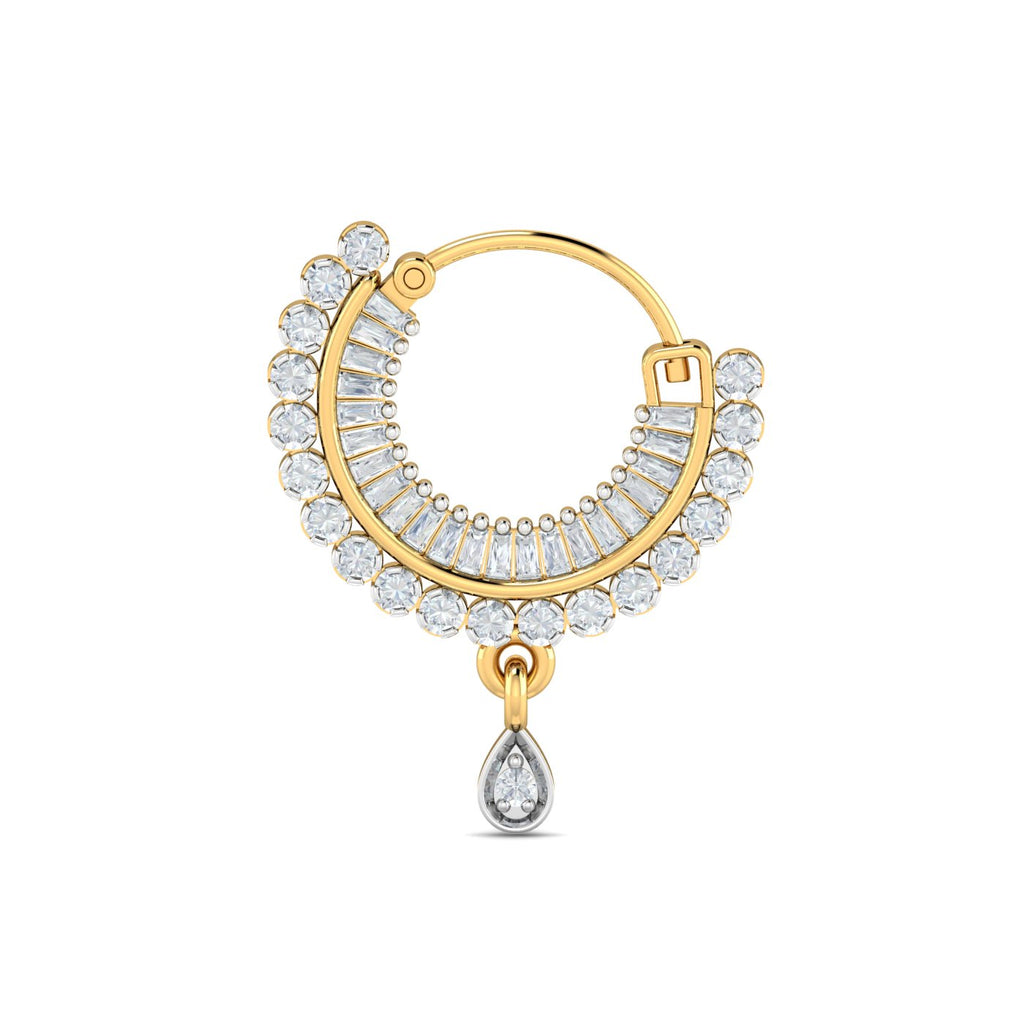 Traditional Diamond Nath (Right-side)