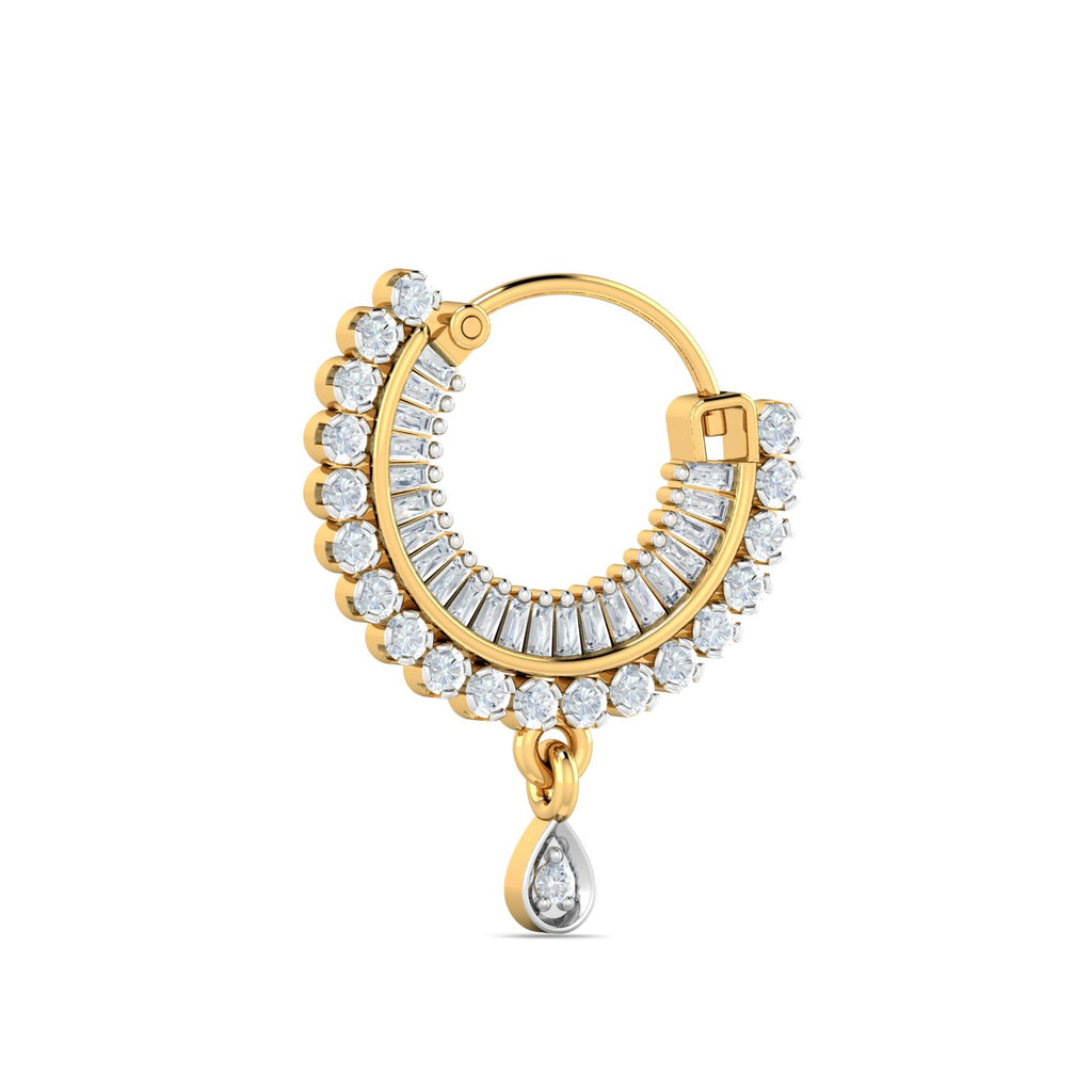 Traditional Diamond Nath (Right-side)