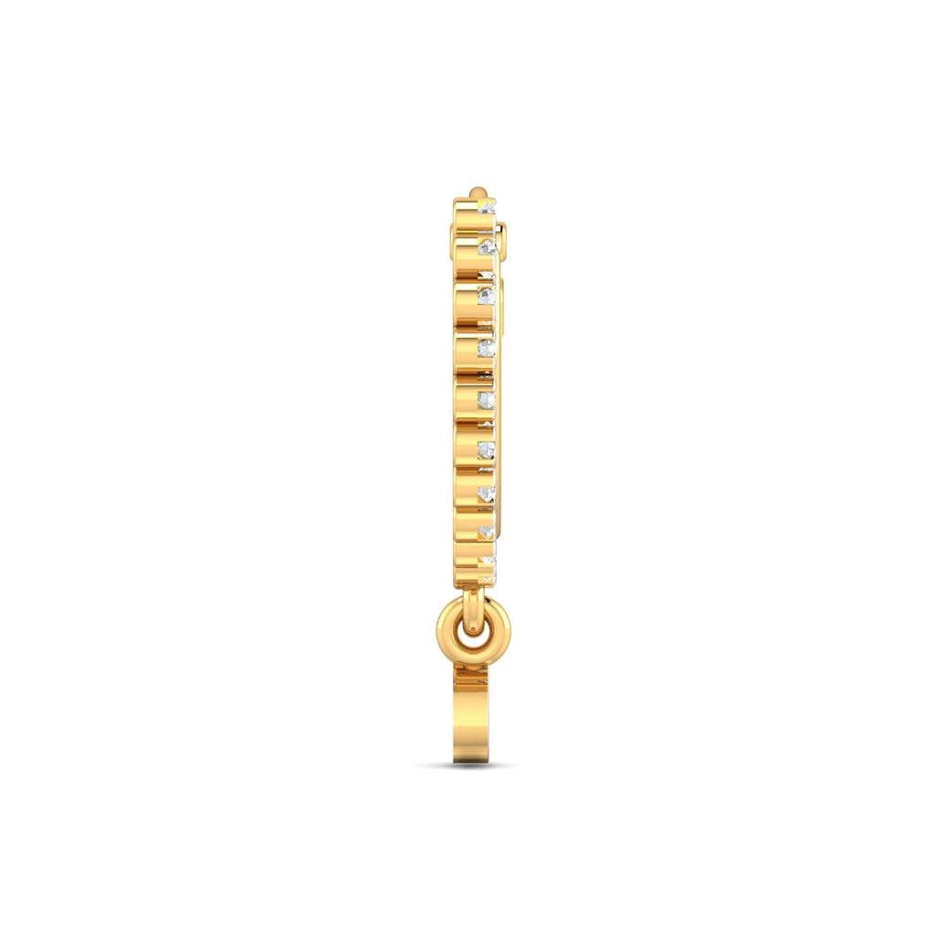 Traditional Diamond Nath (Right-side)