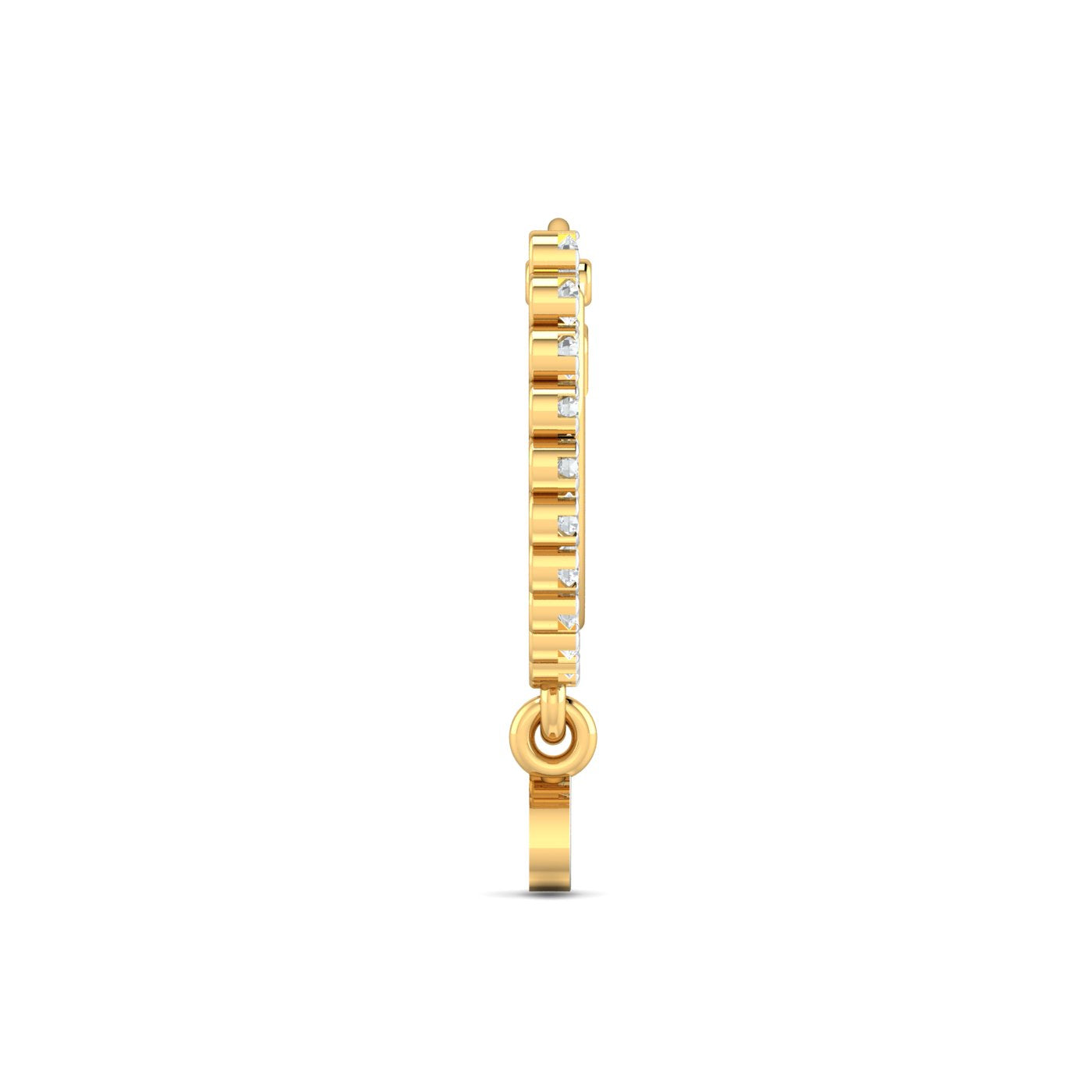 Traditional Diamond Nath (Right-side)