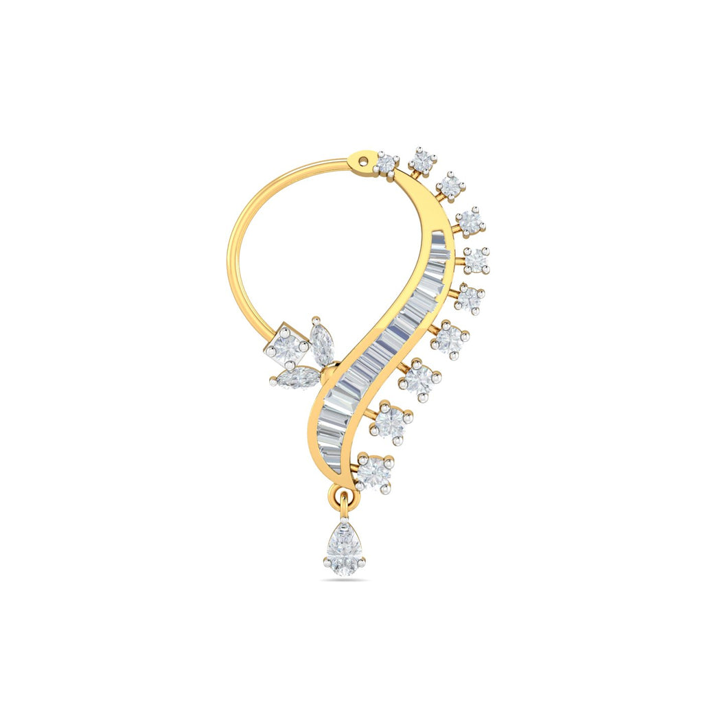 Rhea Bridal Diamond Nath