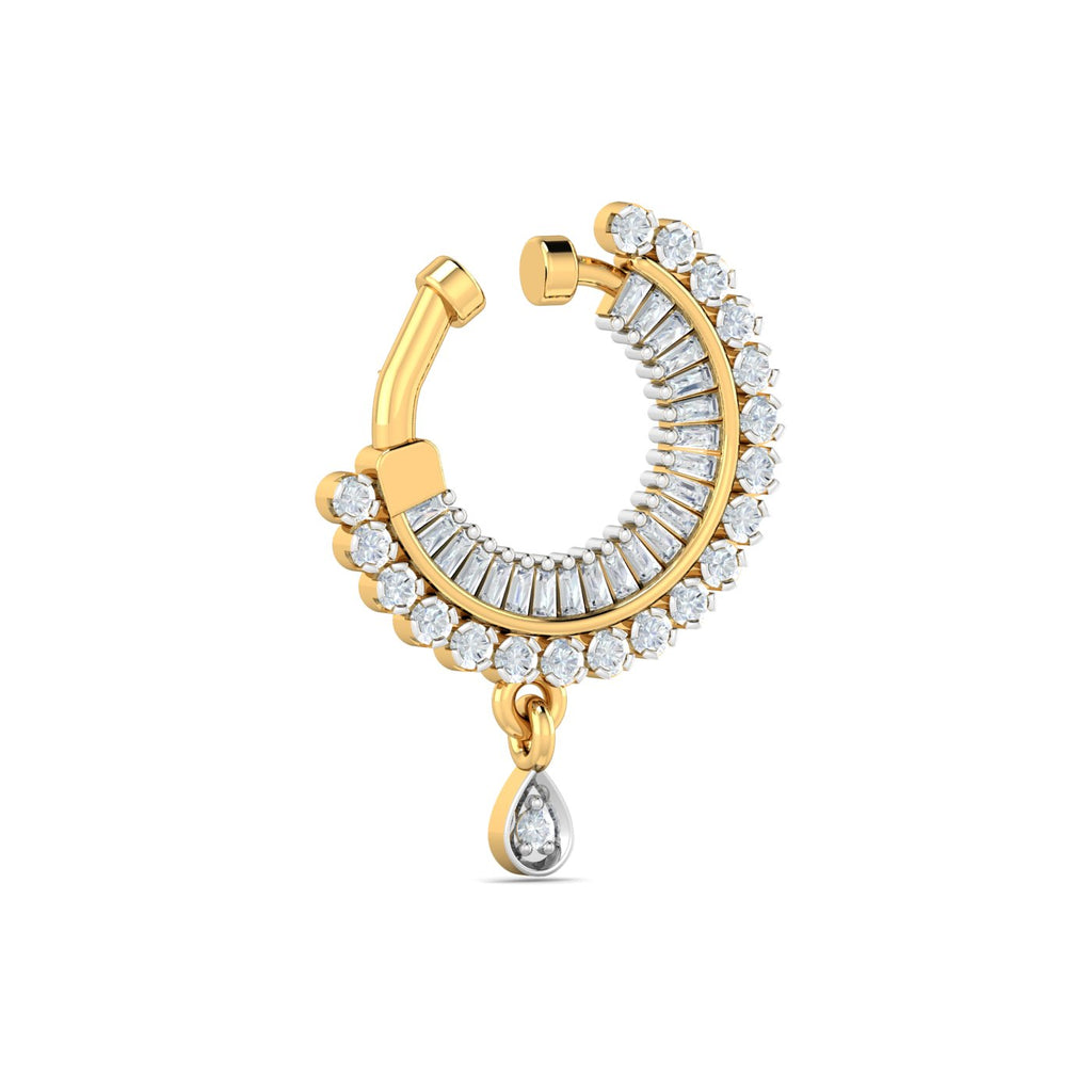 Traditional Diamond Nath (Non-pierced)