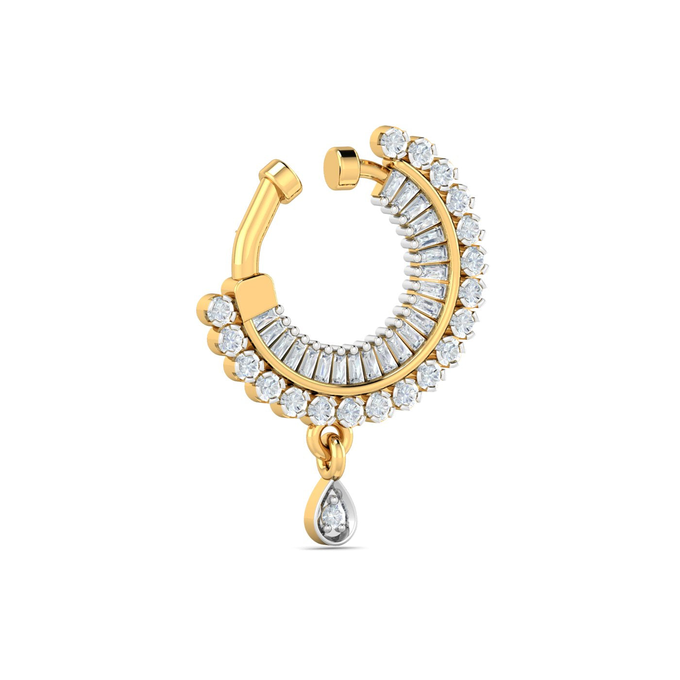 Traditional Diamond Nath (Non-pierced)