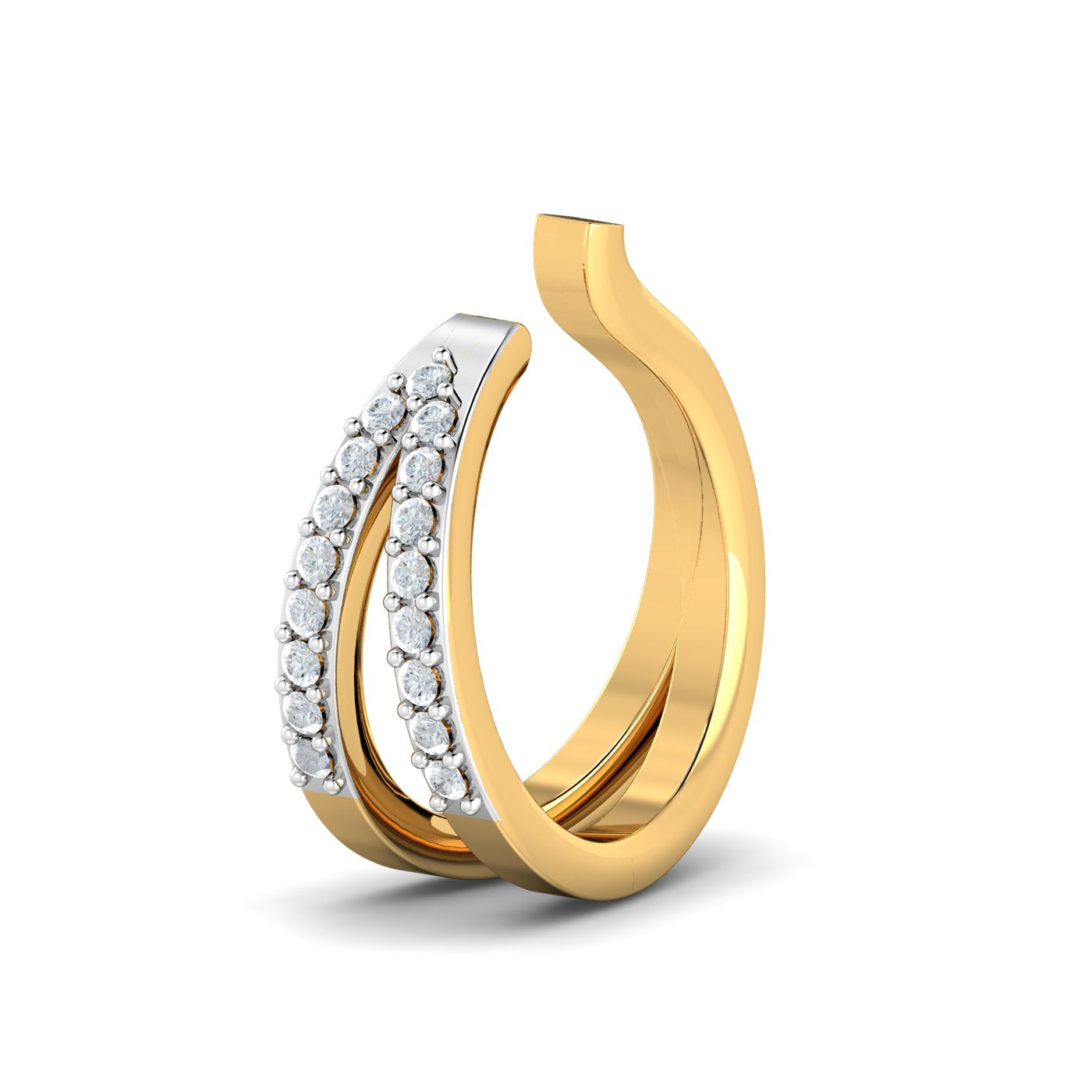 Alizeh Diamond Nose Ring (Non-Pierced)
