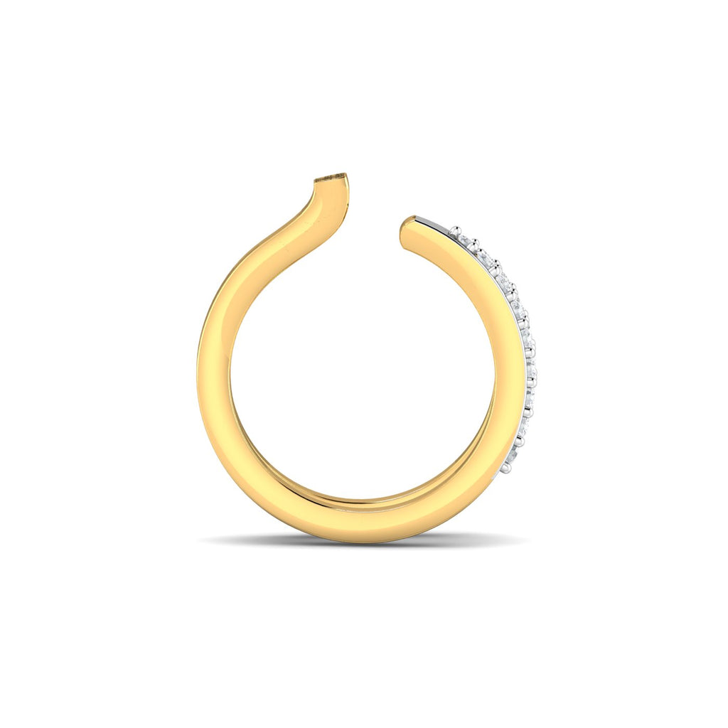 Alizeh Diamond Nose Ring (Non-Pierced)