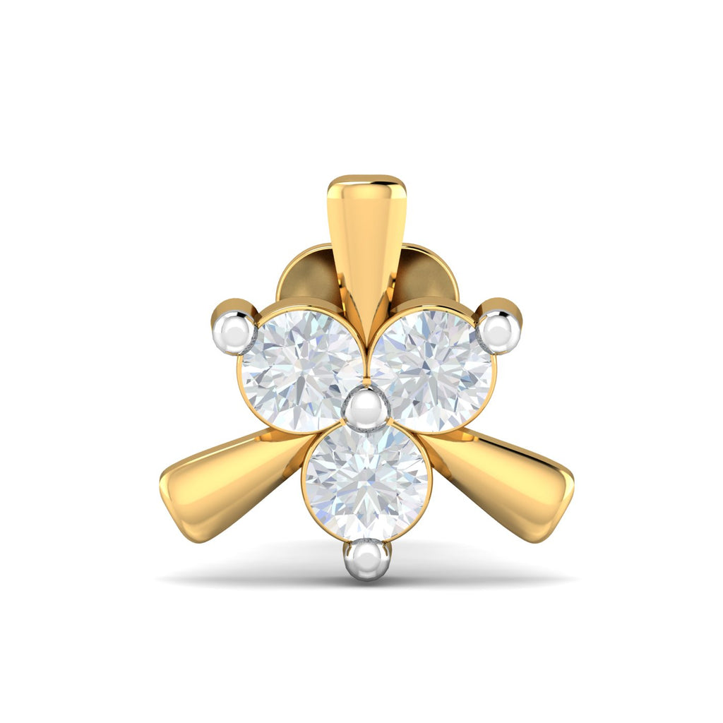 Dainty 0.07 Carat Nose Stud