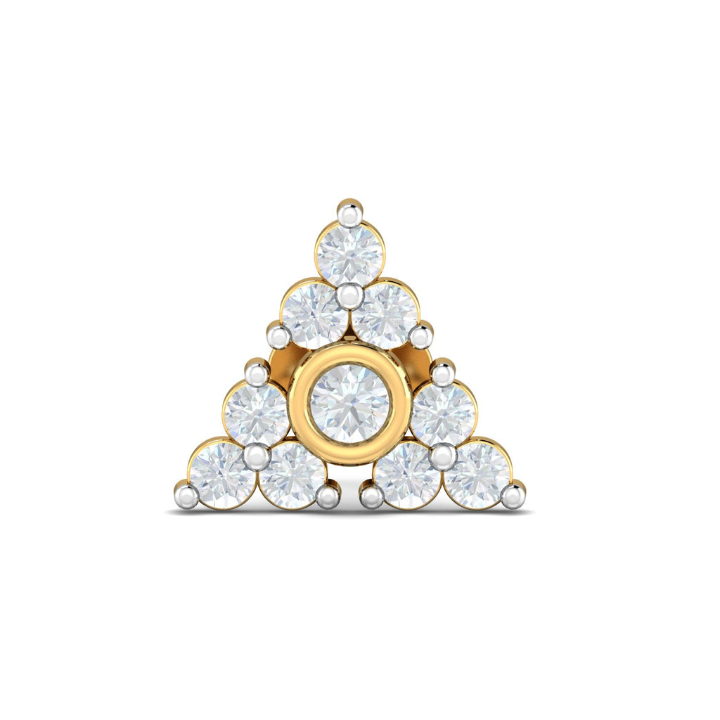 Pyramid 0.15 Carat Nose Stud