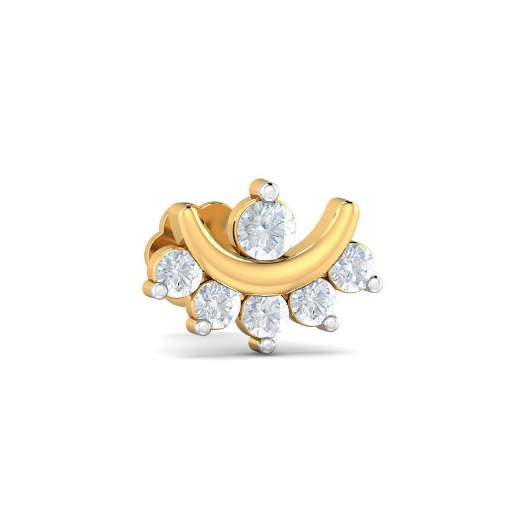 Chandrabindu 0.11 Carat Nose Stud