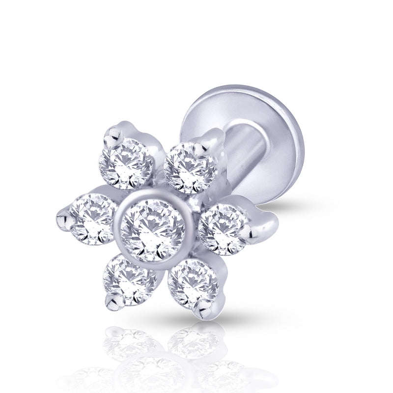 Bezel Love 0.11 Carat Nose Stud