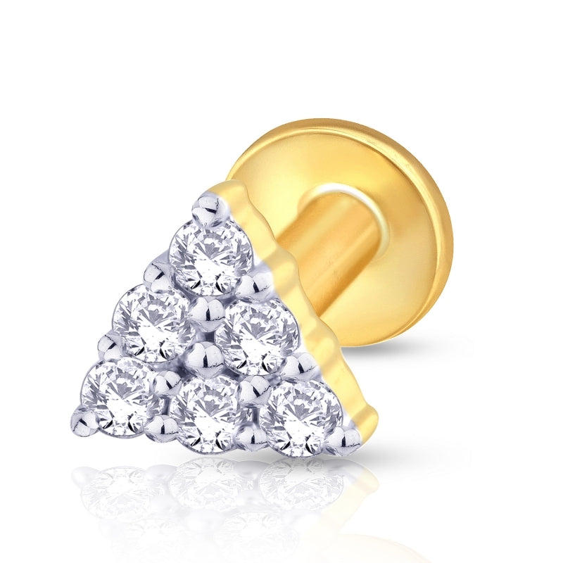 Trikon 0.07 Carat Nose Stud