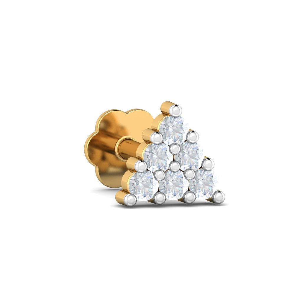Trikon 0.07 Carat Nose Stud