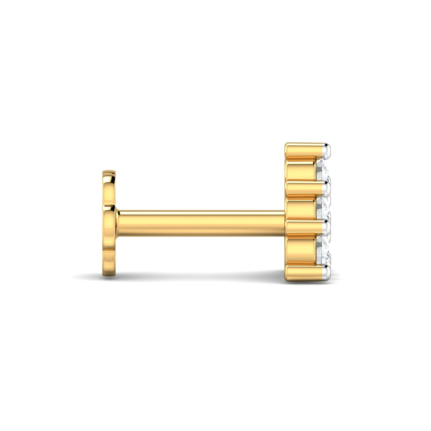 Trikon 0.07 Carat Nose Stud