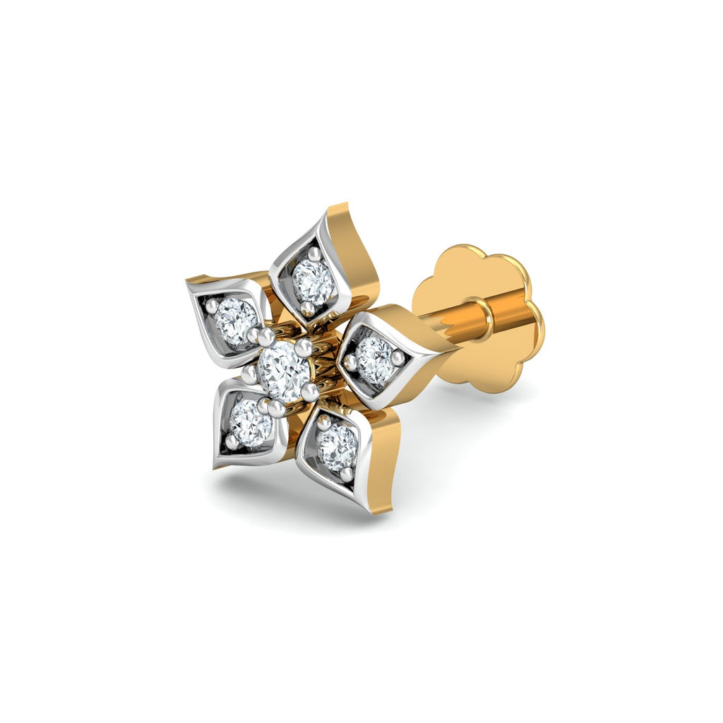 Zora Floral Nose Stud