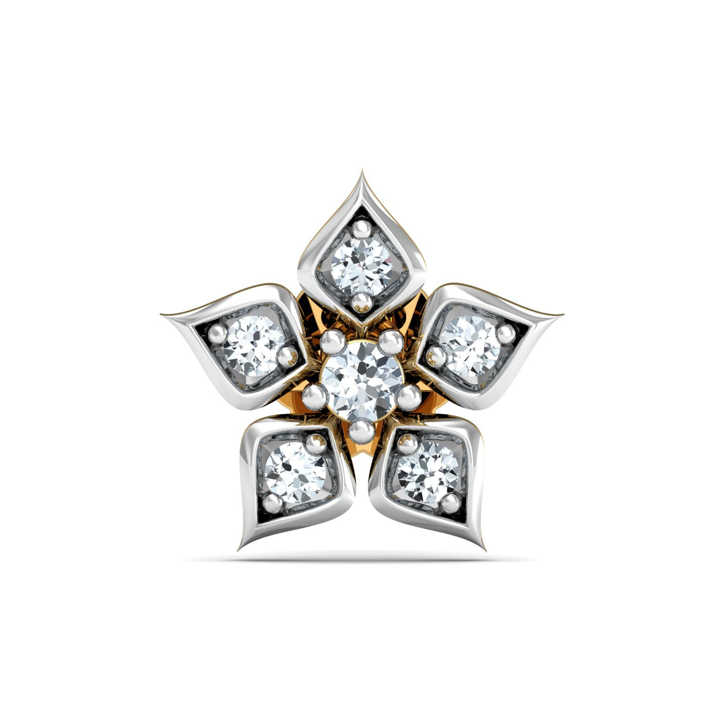 Zora Floral Nose Stud