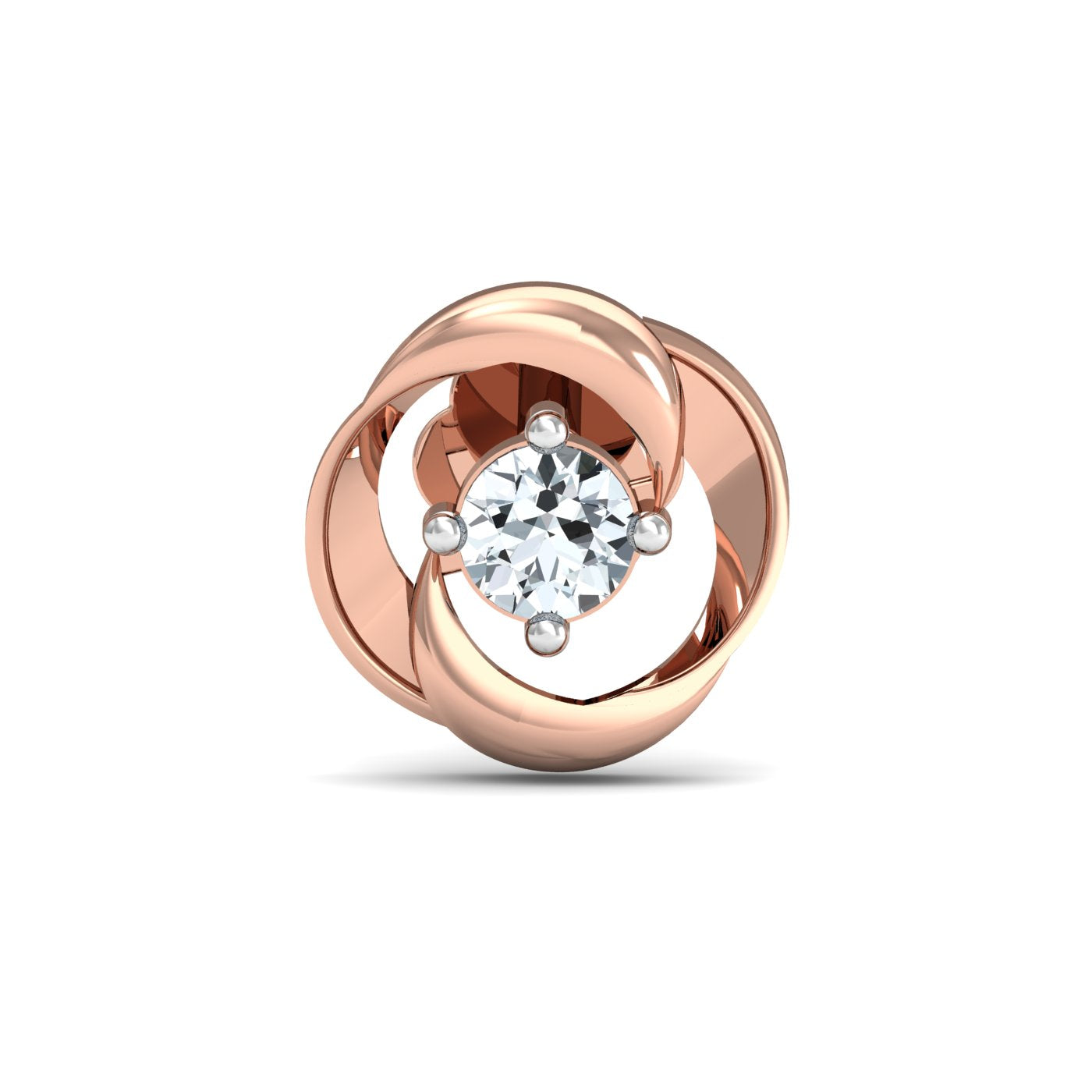 Aislinn Solitaire Nose Stud
