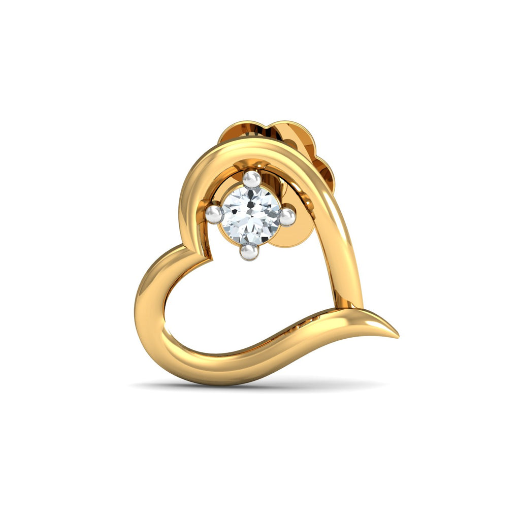Keily Heart Nose Stud