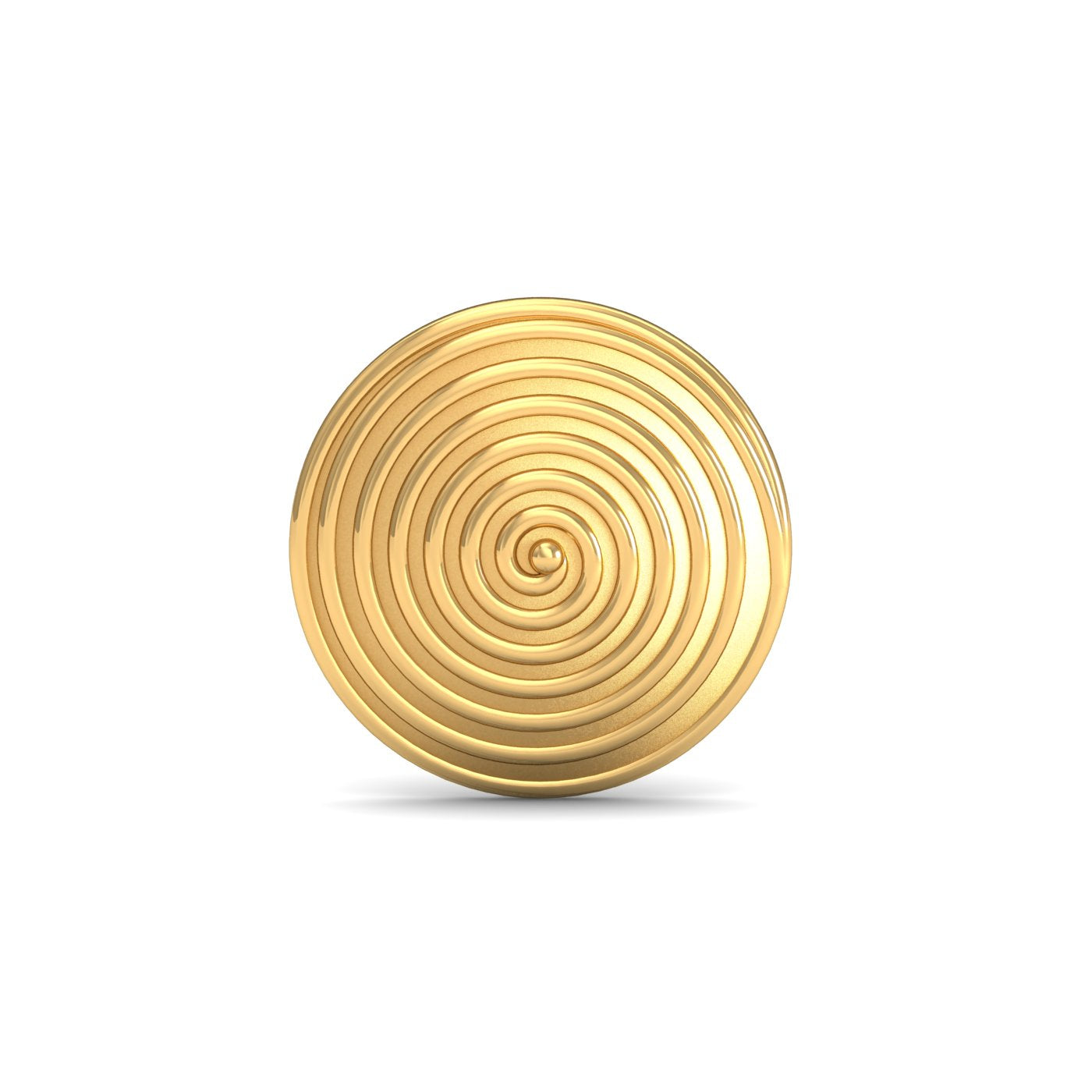 Spiral Gold Nose Stud