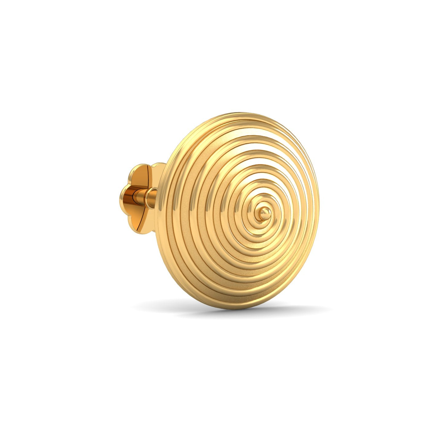 Spiral Gold Nose Stud