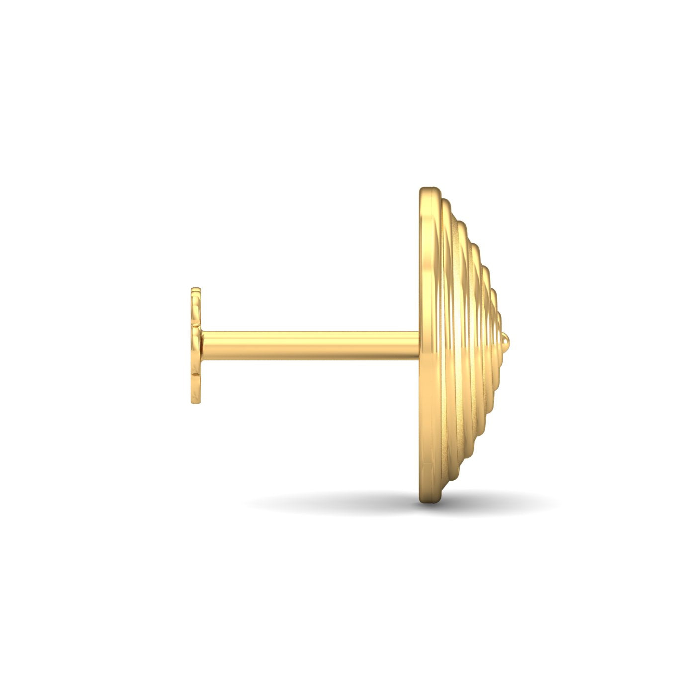 Spiral Gold Nose Stud