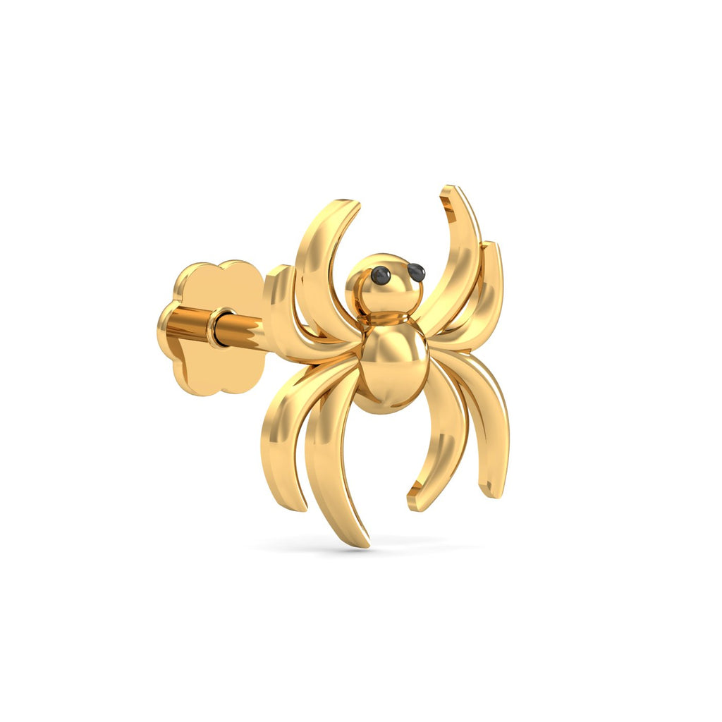 Spider Gold Nose Stud