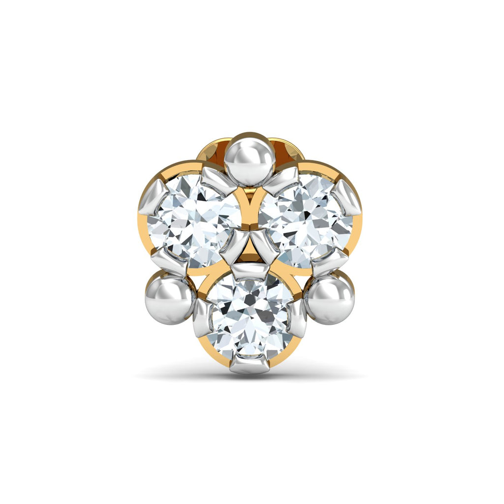 Ailani 3-Diamond Nose Stud