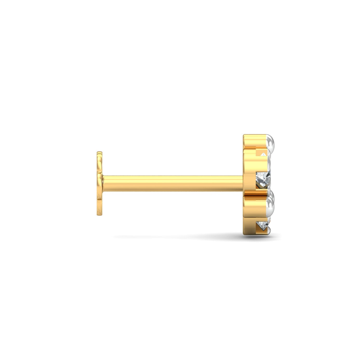 Ailani 3-Diamond Nose Stud