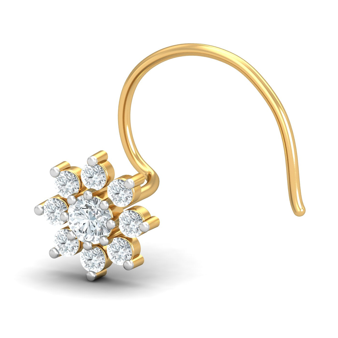 Suru 0.14 Carat Nose Pin