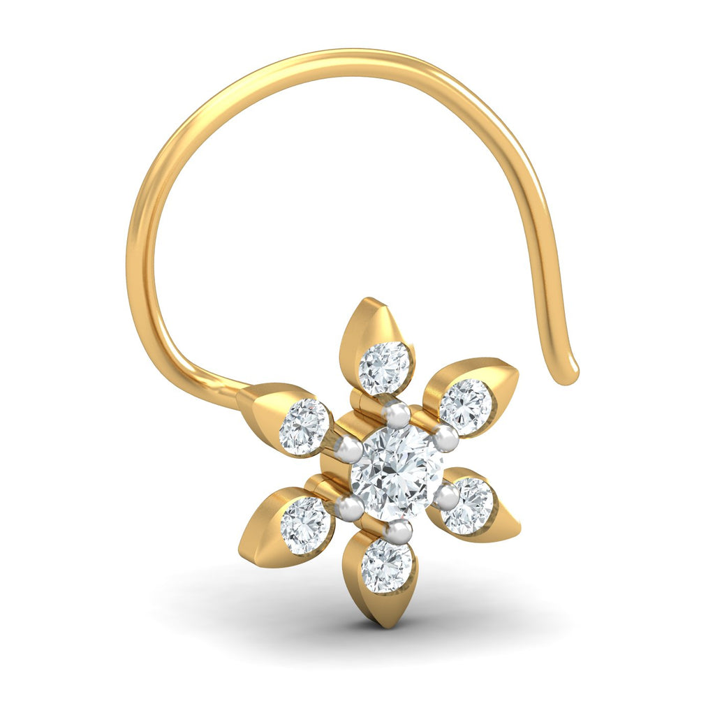 Vandana 0.10 Carat Nose Pin