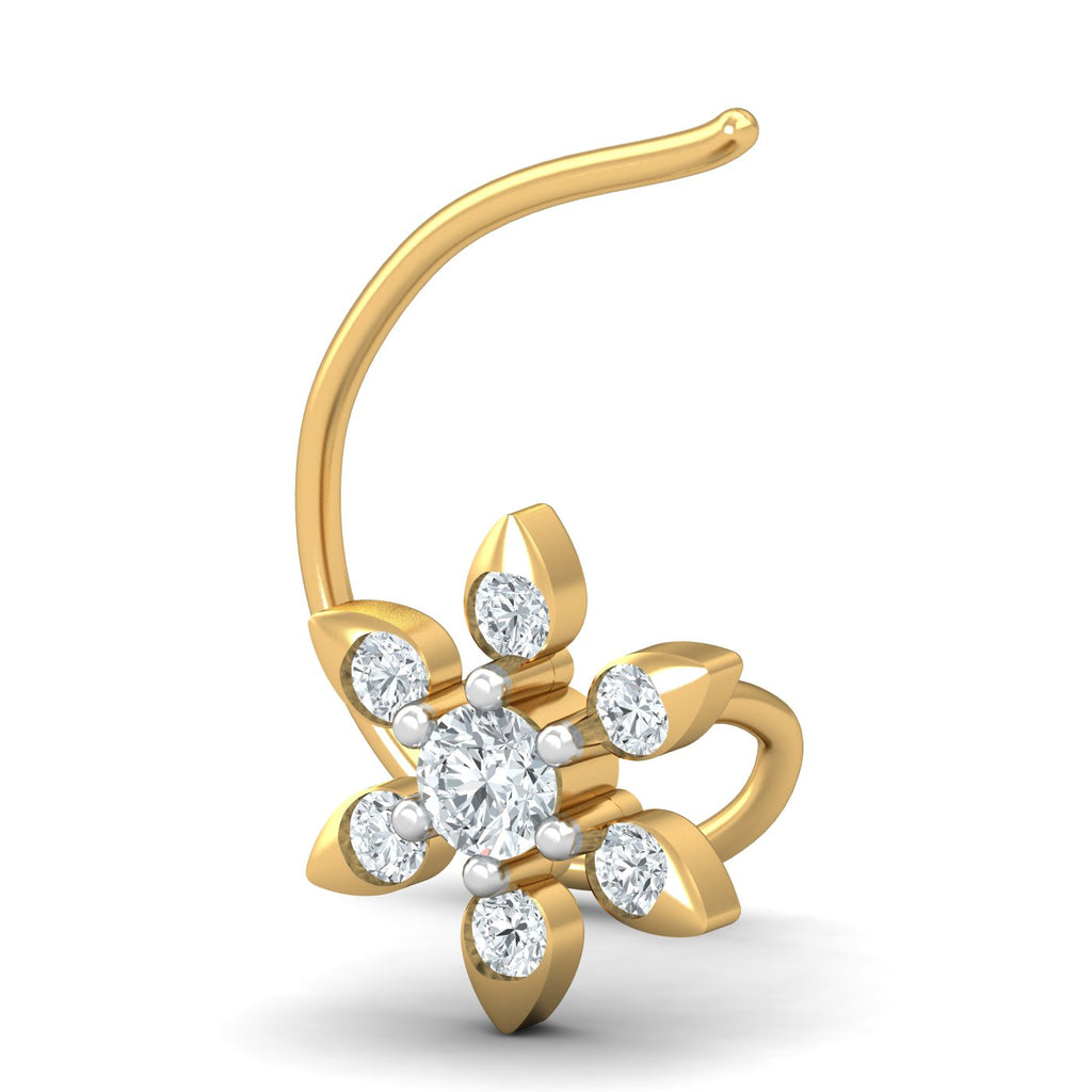 Vandana 0.10 Carat Nose Pin