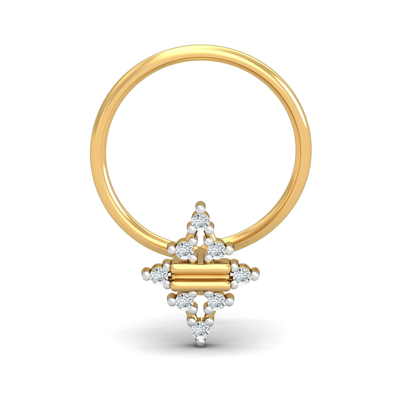 Desire 0.03 Carat Nose Pin