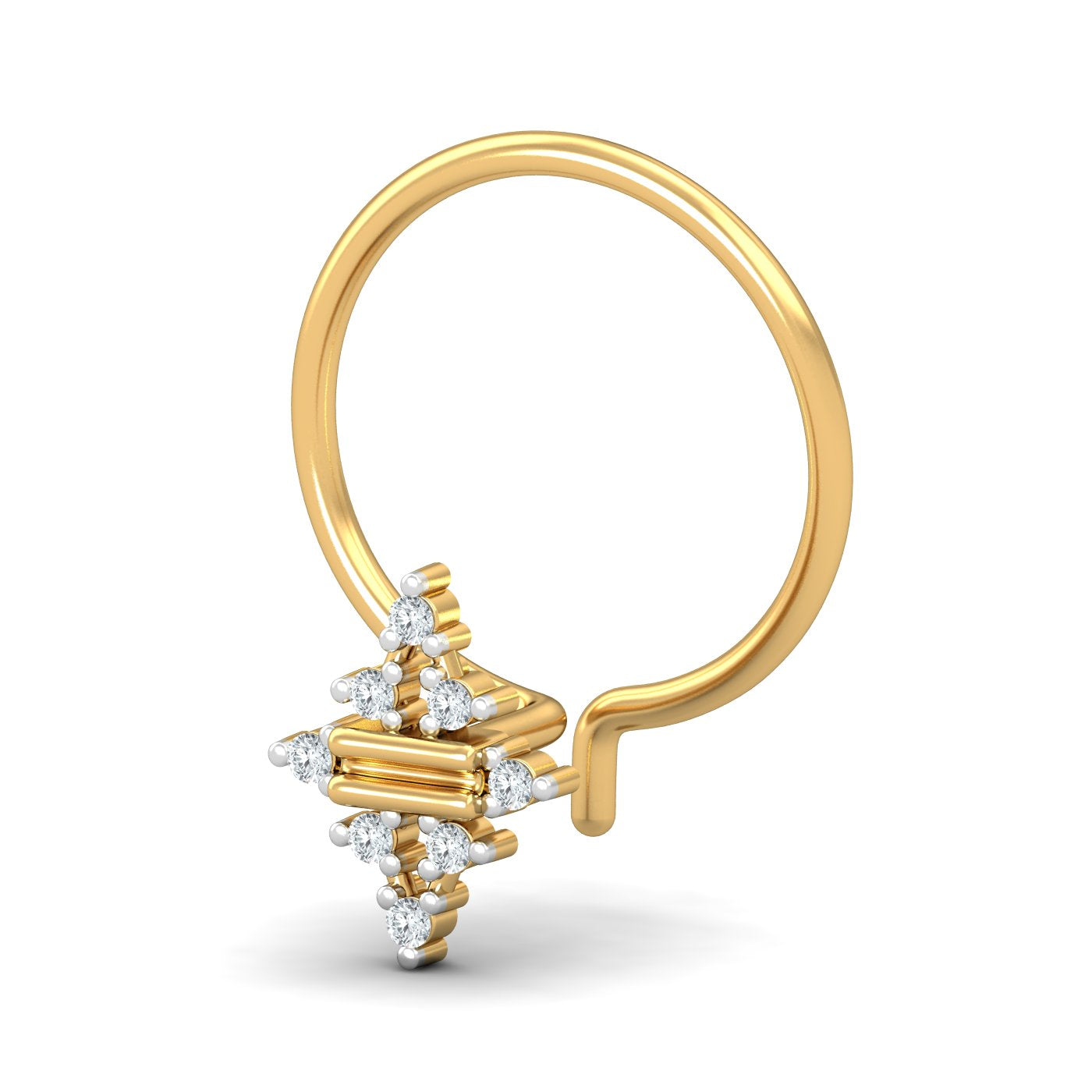 Desire 0.03 Carat Nose Pin