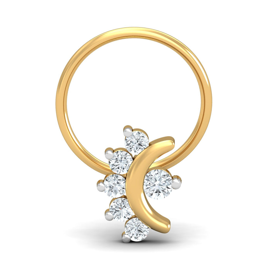 Chandrabindu 0.11 Carat Nose Pin