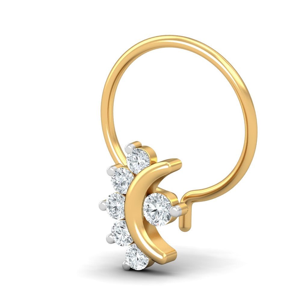 Chandrabindu 0.11 Carat Nose Pin