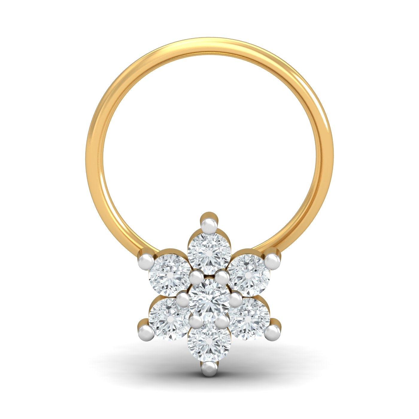 Phool 0.16 Carat Nose Pin