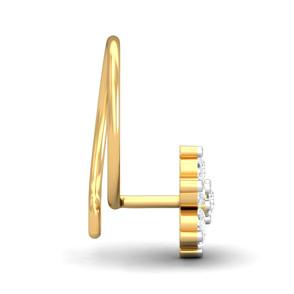 Phool 0.16 Carat Nose Pin