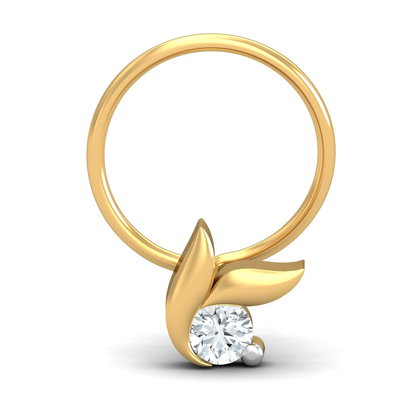 Ekta 0.07 Carat Nose Pin