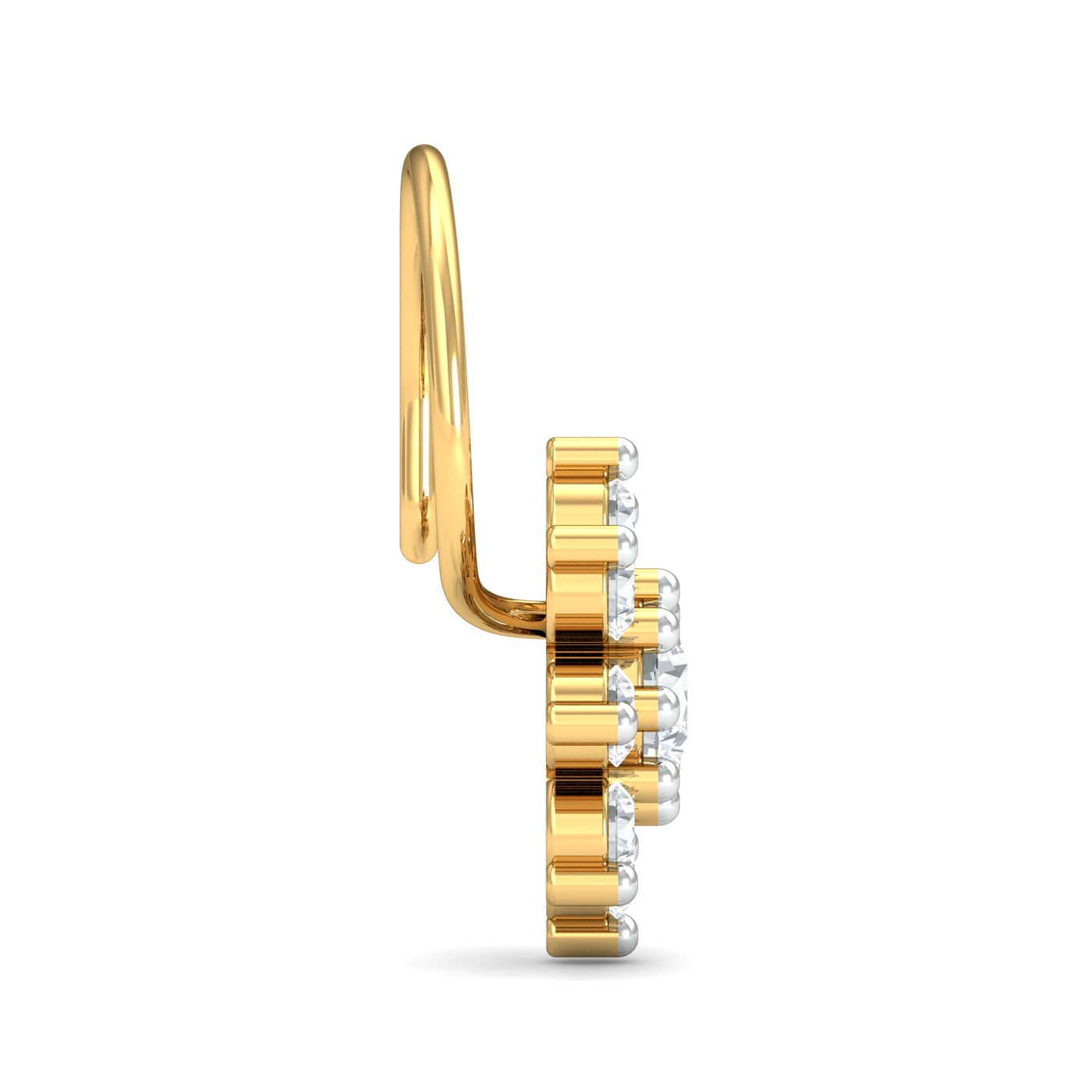 Suru 0.26 Carats Nose Pin